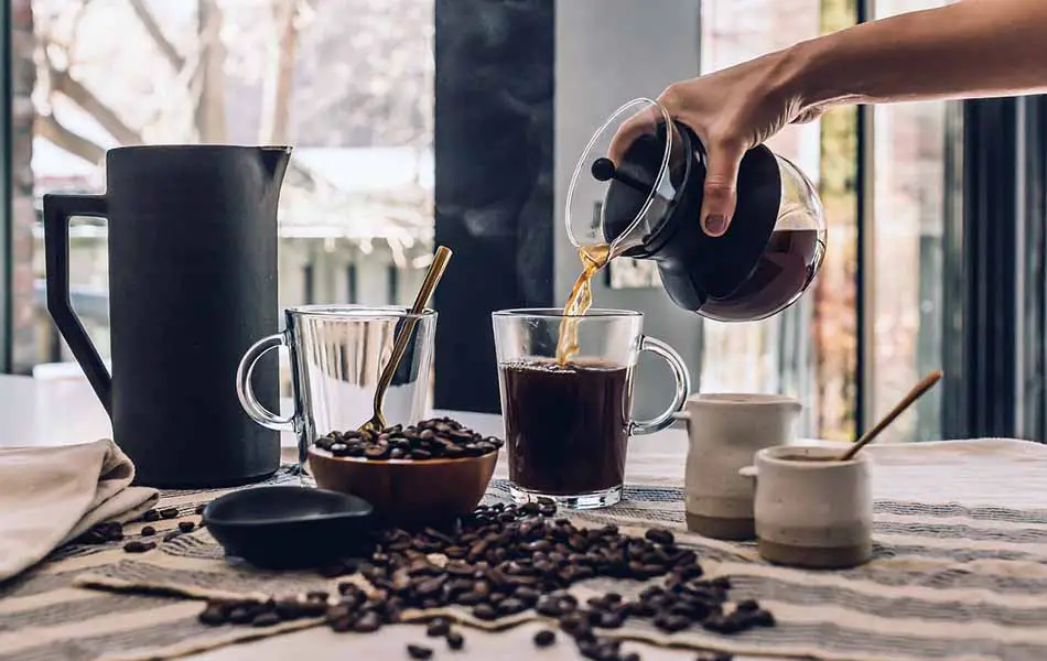 Mixing Coffee and Green Tea