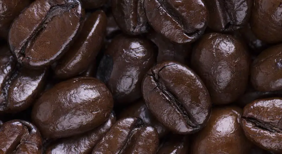 Italian dark roast coffee beans