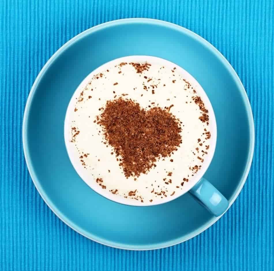 white chocolate latte