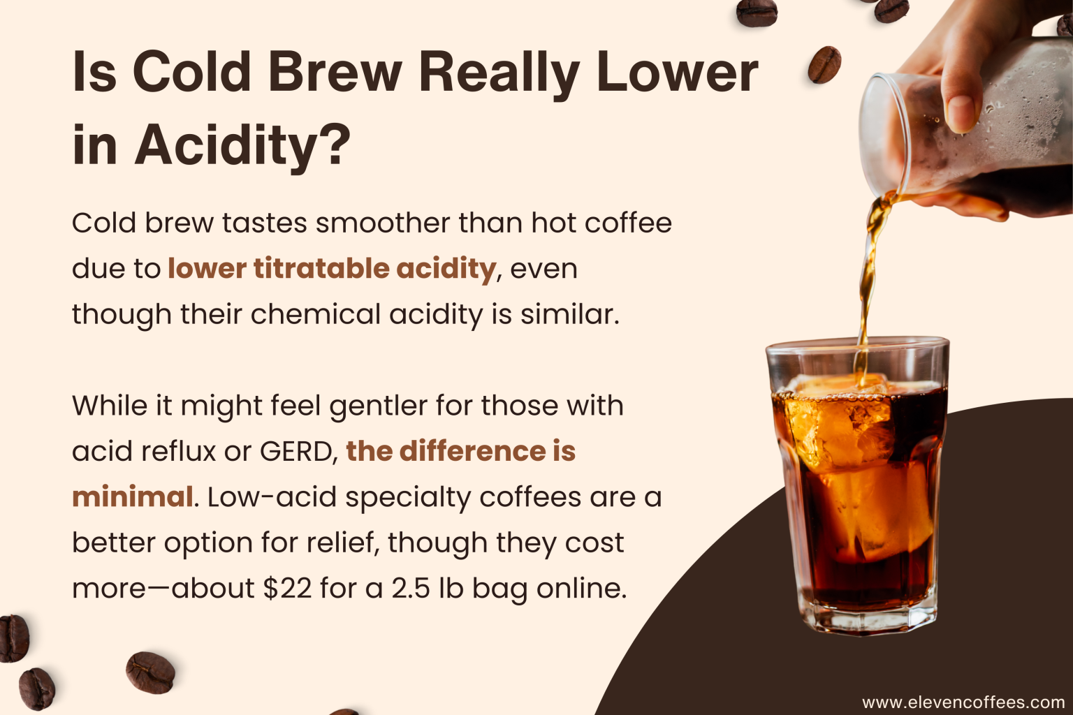 The Complete Guide to Cold Brew Coffee - Cold Brew Coffee Acidity
