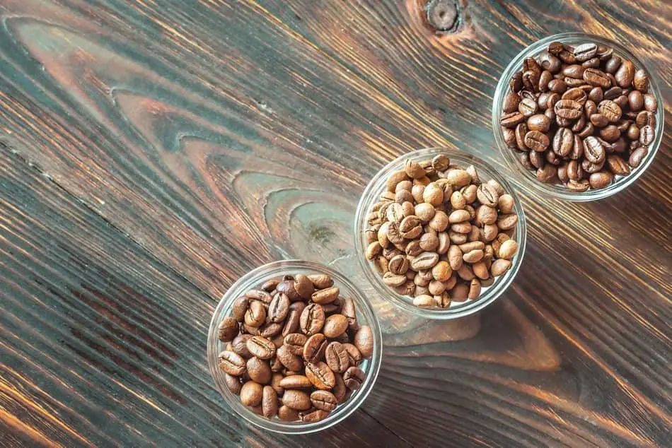 different types of coffee beans