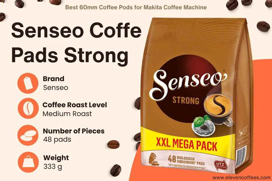 Senseo coffee pods strong