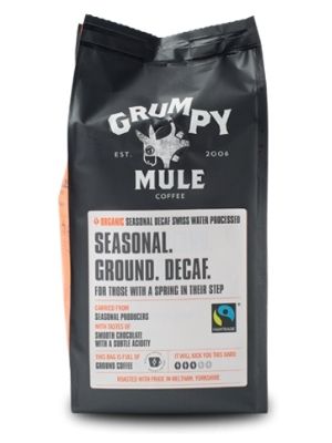 grumpy mule decaf coffee