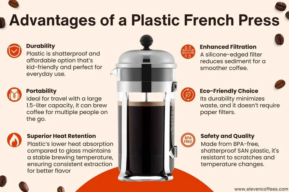 Advantages of a plastic French press