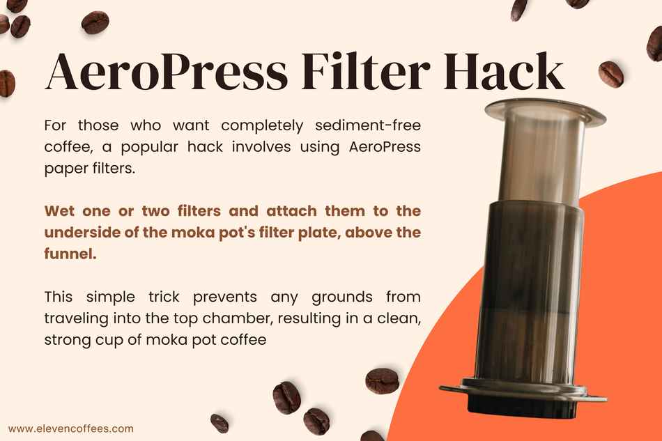 AeroPress filter hack